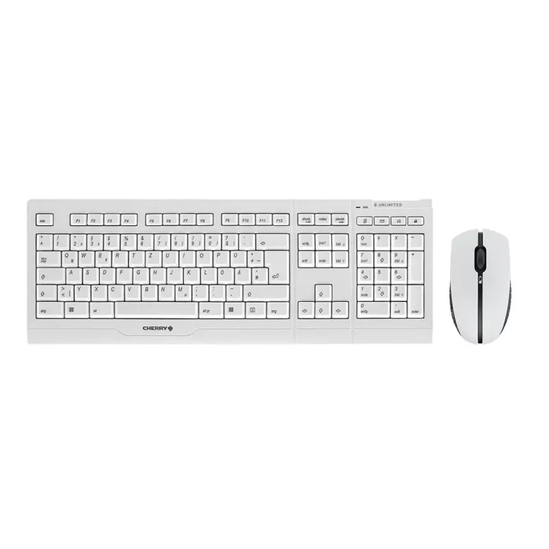 CHERRY B.UNLIMITED 3.0 Tastatur Maus enthalten Büro RF Wireless German Grau