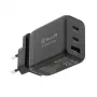 Wandladegerät Tellur TLL151451 65W, 3-Port (2x USB-C, 1x USB-A)