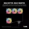 Corsair iCUE LINK LX120-R RGB 12 cm Schwarz 2400 U/min 3,8 mmH2O