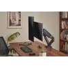 Monitorarm up up Economical Interactive Counterbalance Dual Monitor Arm Mattschwarz VESA 75x75/100x100