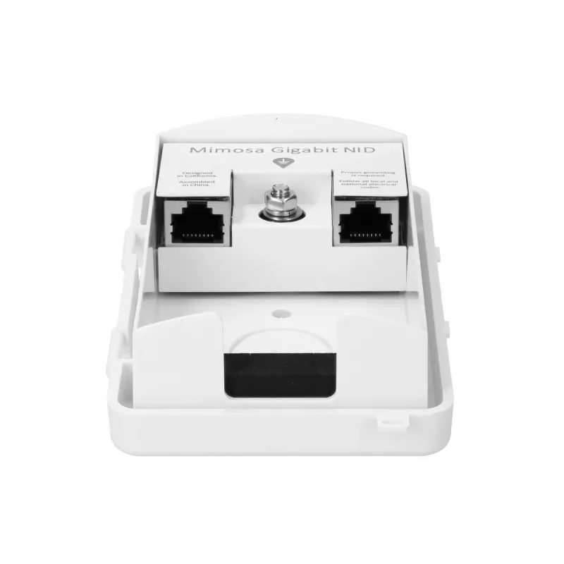 Außenschnittstelle, Blitzableiter mit Erdung Mimosa NID, 2x RJ-45, Gigabit, IP54