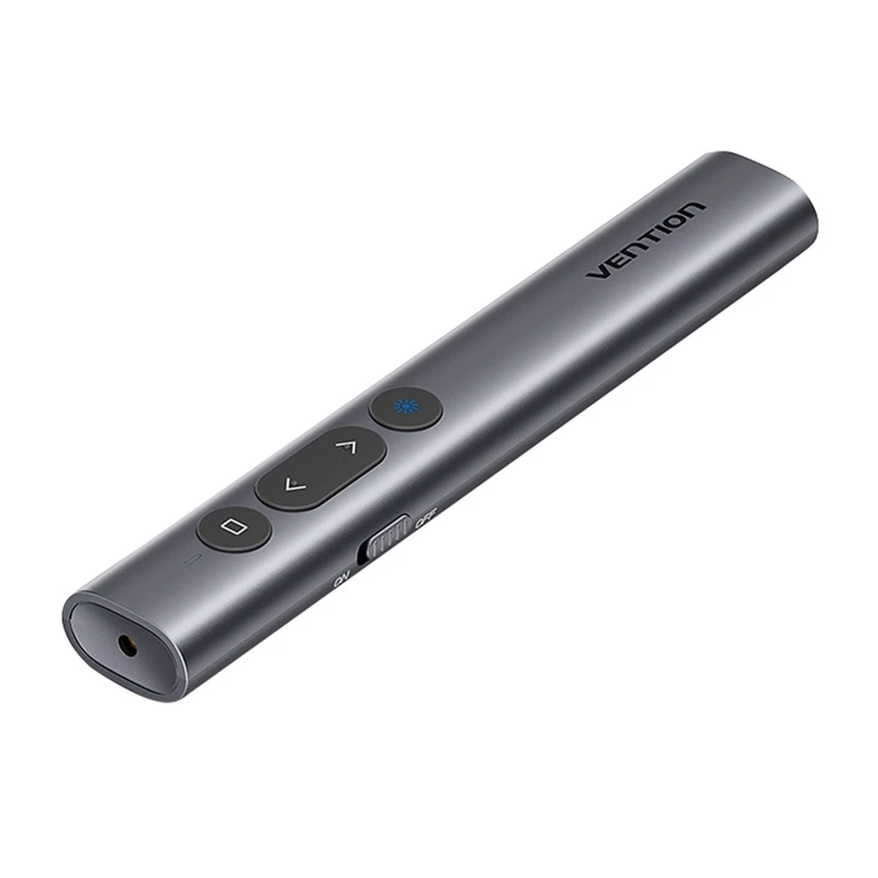 Kabelloser Laserpointer Vention KQIH0 – roter Laser, maximale Reichweite 50 m, USB-Schnittstelle, leichtes PVC-Gehäuse
