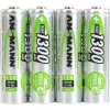 Wiederaufladbare Batterie Ansmann AA