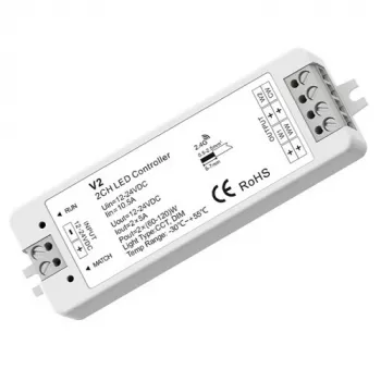 V2 Controller-Empfänger 12-24V, 2x5A