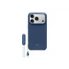 Schutzhülle mit Ständer für iPhone 17 Pro von Apple Beats – MagSafe, Kamerasteuerung, passend für 6,3-Zoll-Bildschirm, Bedrock Blue (Pink)