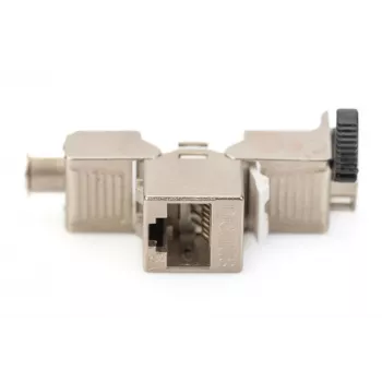 Digitus Cat. 6A Keystone-Modul geschirmt 4 Stück Silber RJ-45