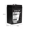 Batterie AGM VRLA 6V 4,5Ah IP54