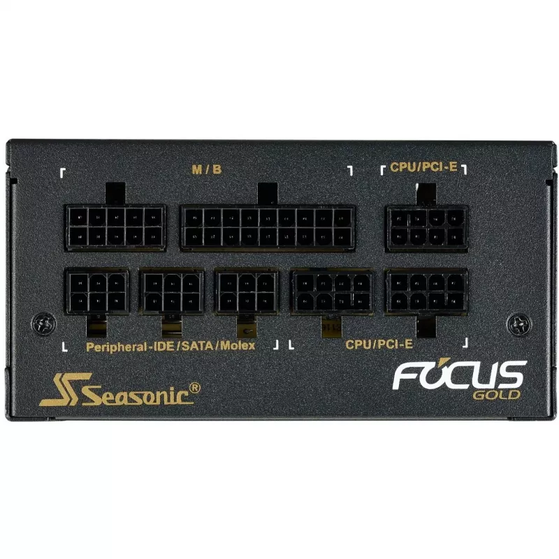 Netzteil Seasonic FOCUS SGX-650, 650 W, 20+4-Pin-ATX, SFX, Schwarz