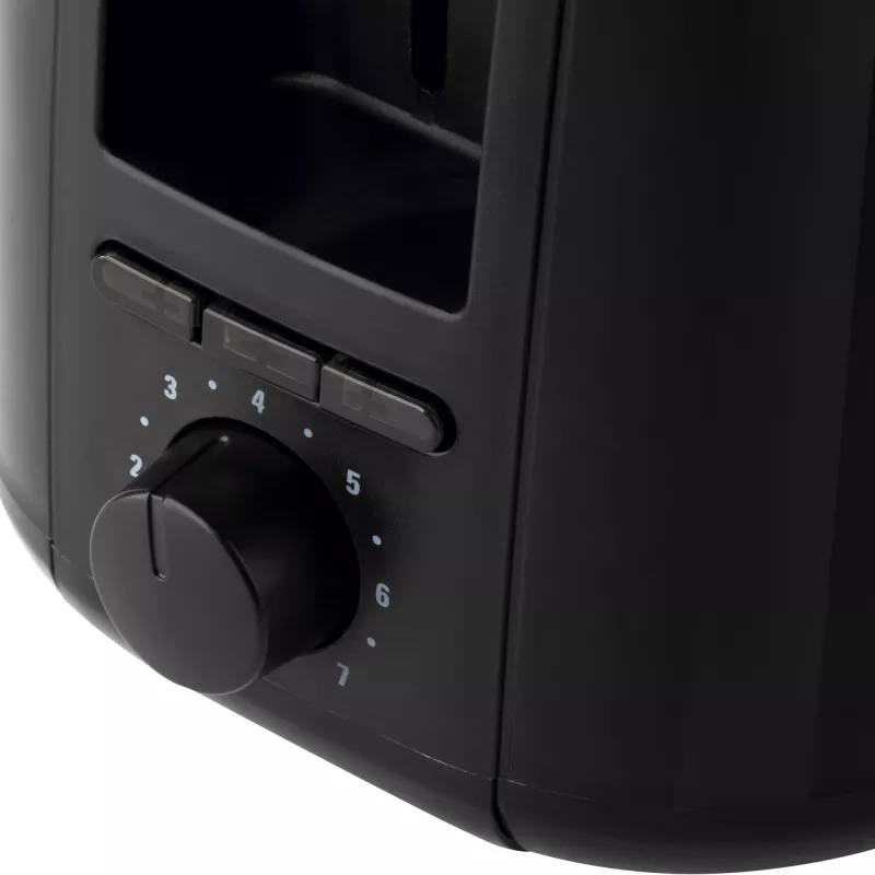 Toaster Jata JETT1585 2-Scheiben 1400 W Schwarz Tasten Drehregler 230 V Schlitzbreite 25 cm Schlitztiefe 3 cm