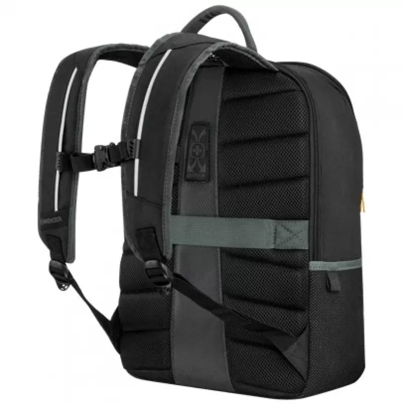 WENGER Next 23 Move 40,64cm 16 Zoll Laptop-Rucksack mit Tabletfach Gravity Schwarz
