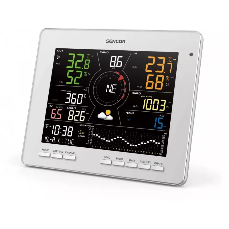 Wetterstation SWS 16600 WiFi 7 in 1