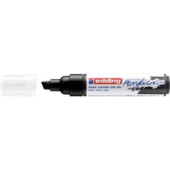 Edding 5000 Acrylic Marker Broad Permanentmarker Keilspitze Schwarz