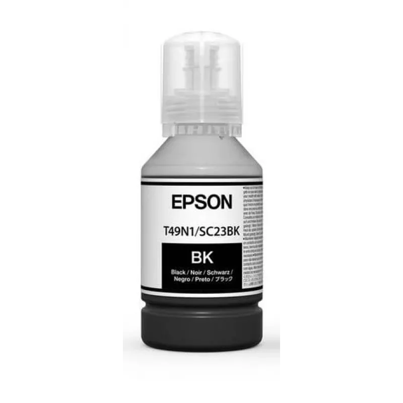 Tintenpatrone Epson Schwarz 140 ml für SC-T3100x (Original C13T49H10N)