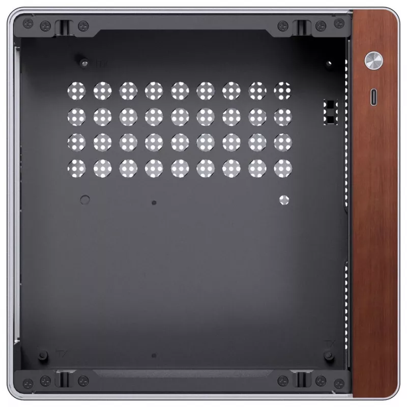 PC-Gehäuse Jonsbo N10 Mini-Tower ITX Silber