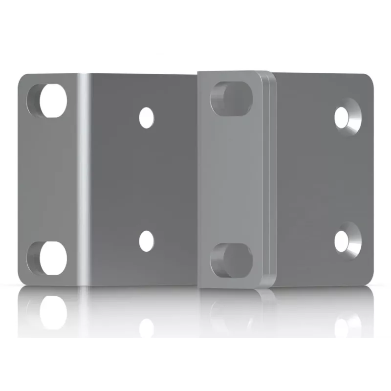 Montageset Ubiquiti UACC-Rack-Ear-1U Grau verzinkter Stahl