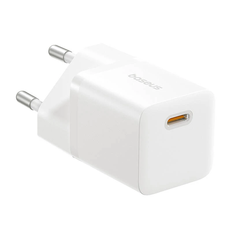Baseus P10110909213-00 USB-C GaN5 mini 25W mains charger Weiß