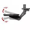 Maclean Untertisch-Tastaturhalterung, verstellbar, max. 5 kg, schwarz, MC-156 B