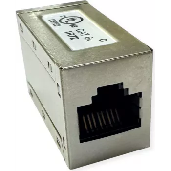 ROLINE RJ45-Kupplung geschirmt Kat.6A Silber (21.17.3101)