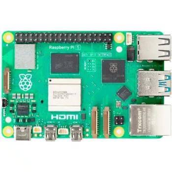 Einplatinencomputer Raspberry Pi 5 2GB RAM von Raspberry — kompaktes Entwicklungsboard, stromsparender SBC