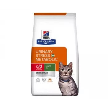HILL'S Feline c/d Harnstress + Metabolic - Trockenfutter für Katzen - 3 kg
