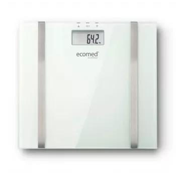 Ecomed BS-70E Rechteckig Weiß Elektronische Personenwaage