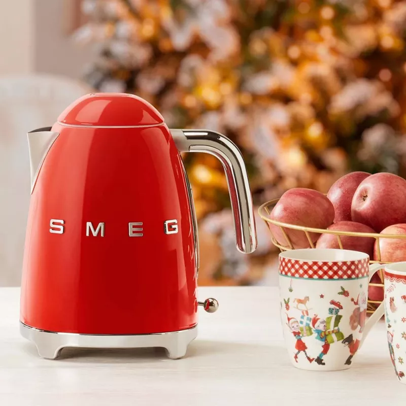 Elektrischer Wasserkocher Smeg 1,7 l 2400 W Rot