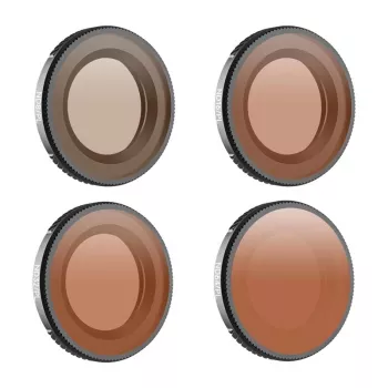 Set mit 4 Sunnylife ND8/PL + ND16/PL + ND32/PL + ND64/PL Filtern für Osmo Nano