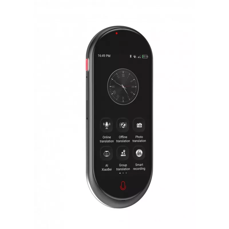 Tragbarer Sprachübersetzer MAXCOM MT100 4G, mehrsprachige Sprachübersetzung, kompaktes Handgerät