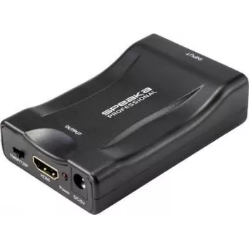 SpeaKa Professional AV-Konverter SP-9395928 [SCART - HDMI] 1920 x 1080 Pixel (SP-9395928)