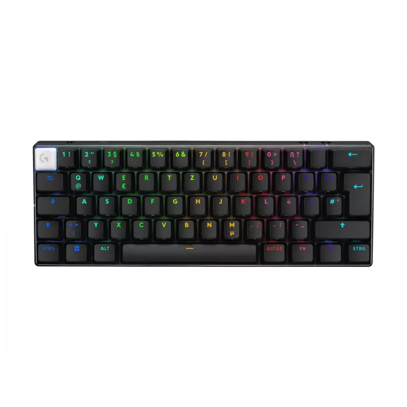 Logitech G PRO X 60 Tastatur Gaming USB RF Wireless Bluetooth QWERTZ Deutsch Schwarz