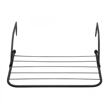 Anbaugestell JATA HTEN2403 Schwarz Polypropylen Edelstahl