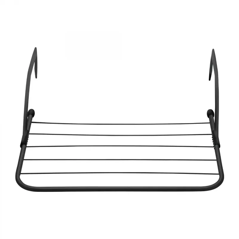 Anbaugestell JATA HTEN2403 Schwarz Polypropylen Edelstahl