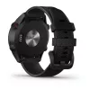 GPS-Golfuhr GARMIN Approach S12 Schwarz, 43 mm Gehäuse, Silikonarmband, 30 h GPS-Akku