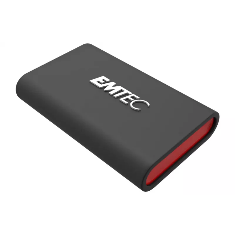 Emtec X210 ELITE 2 TB USB Type-C 3.2 Gen 2 (3.1 Gen 2) Schwarz, Rot