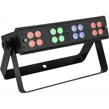 LED-Leiste EUROLITE 16x4W RGB/WW — Bühnen-/Umgebungslicht, 16 LEDs x 4W, RGB mit Warmweiß