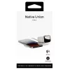 Indoor 2-in-1 Wireless Charger native union Voyage 2-In-1 Wireless Charger Sandstone USB smartphone compatibility light Grau