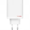 Netzteil ONEPLUS SUPERVOOC 120W Dual-Port-Kabel-Ladegerät, 120 W Gesamtleistung, 1x USB-C + 1x USB-A, 100–240 V, 145 g, weiß