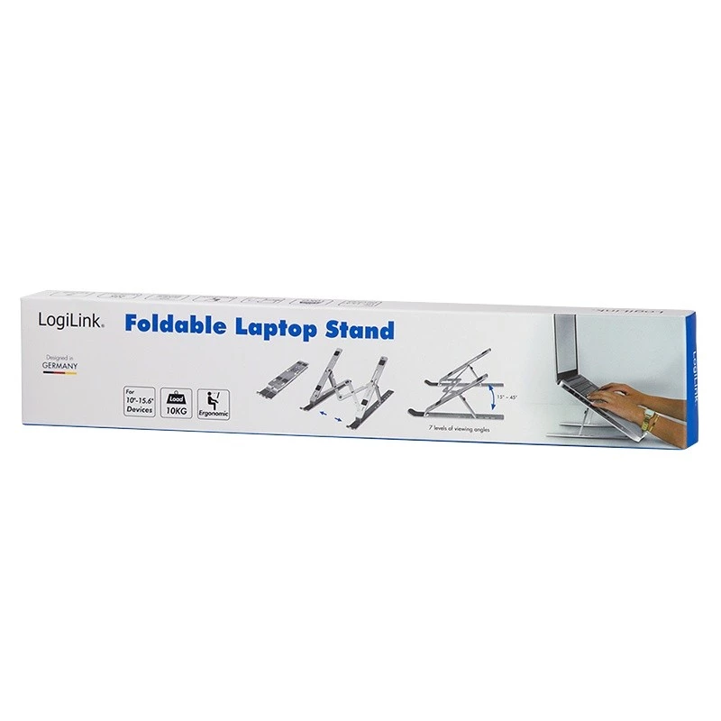 Laptop-Ständer LogiLink AA0134 Silber 40,6 cm (16 Zoll)