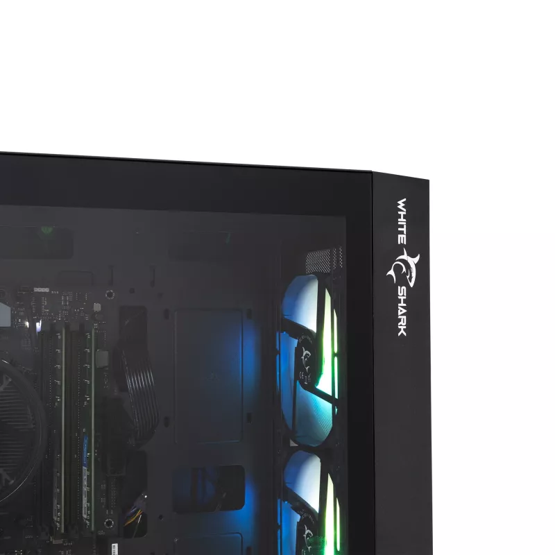 Computergehäuse White Shark GCC-2401 Warhead-3 ATX Schwarz