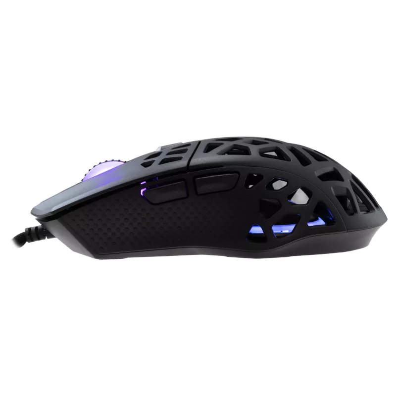 Maus White Shark GM-5018 Caradoc RGB 7200 dpi Schwarz