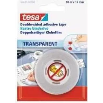 Büroklebeband Tesa 64621-00000-04 Transparent 10 m 12 mm