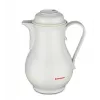 Thermoskanne ROTPUNKT 1,2 L, elfenbein — 24 h heiß / 36 h kalt, Handgriff, 199×255 mm