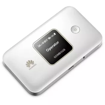 Tragbarer Tischrouter HUAWEI E5785-92C — Dual-Band Wi‑Fi 5, LTE 4G, 1500-mAh-Akku, Micro-USB, interne Antenne
