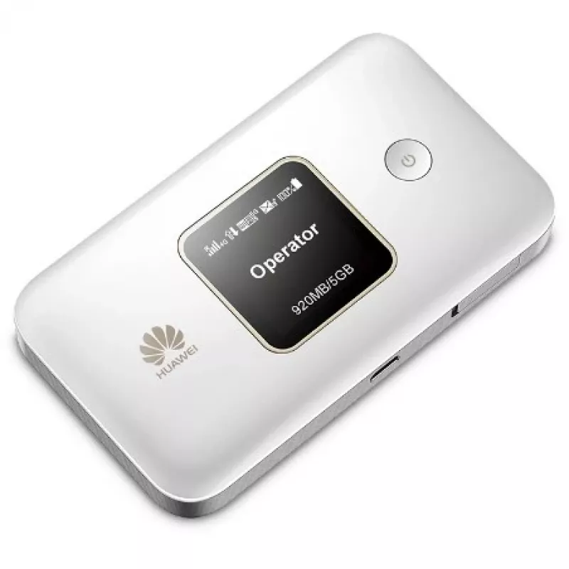 Tragbarer Tischrouter HUAWEI E5785-92C — Dual-Band Wi‑Fi 5, LTE 4G, 1500-mAh-Akku, Micro-USB, interne Antenne