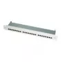 LogiLink - Patchpanel - RJ-45 X 24 - Lichtgrau, RAL 7035 - 1U