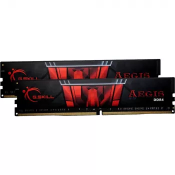 Desktop-Arbeitsspeicher DIMM G.SKILL DDR4 16GB (2x8GB) 2666MHz PC21300, 288-Pin, CL19, XMP 2.0, ungepuffert, Kühlkörper