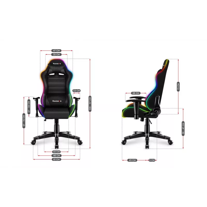 GAMING-STUHL FÜR KINDER HUZARO RANGER 6.0 RGB MESH