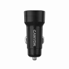 Autoladegerät CANYON OnDrive 30 PD 30W USB-C Schwarz – USB-C-Netzteil für Fahrzeuge, 30W PD