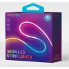 LED-Lichtleiste Vention PAEWH 2 m, USB-betrieben 5 V, RGB mit IR-Fernbedienung, doppelseitige Klebebandmontage