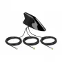 Antenne DeLOCK 90052 Dach-Hartmontage Schwarz